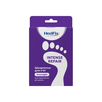 Гелеві шкарпетки для п&rsquo;ят HeelFix, 1 пара Гелеві шкарпетки для п&rsquo;ят HeelFix, 1 пара фото