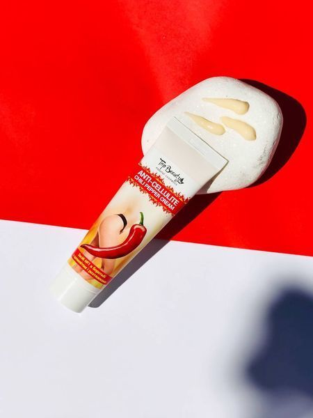 Крем антицелюлітний з перцем 100 мл Top Beauty Крем антицелюлітний з перцем 100 мл Top Beauty фото