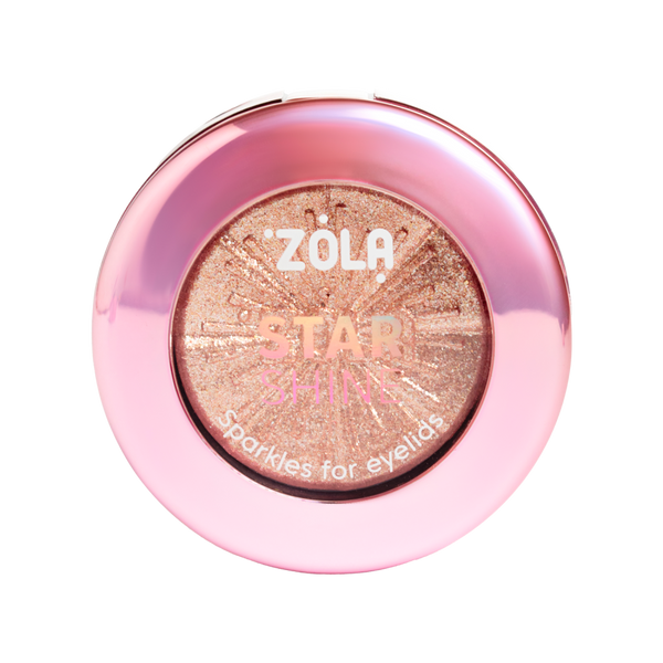 Блискітки для повік STAR SHINE SPARKLE Rose Gold ZOLA Блискітки для повік STAR SHINE SPARKLE Rose Gold ZOLA фото