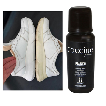 Біла крем паста для взуття COCCINE BIANCO 75мл Біла крем паста для взуття COCCINE BIANCO 75мл фото