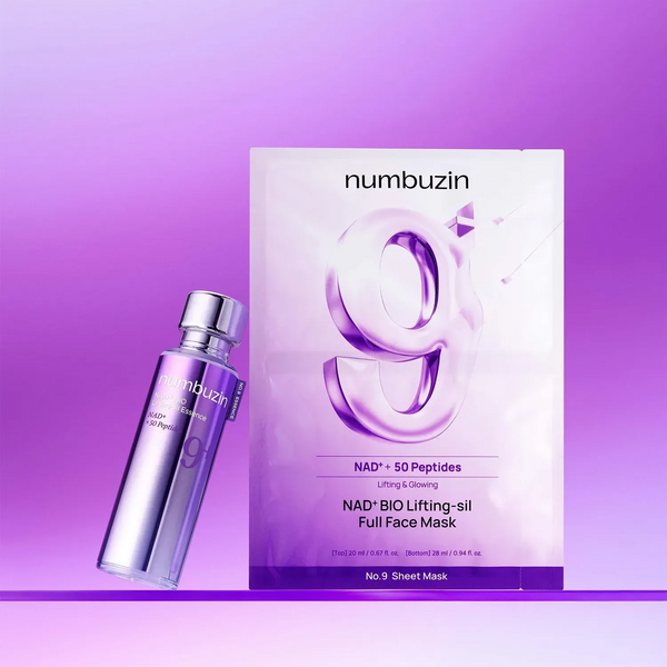 Ліфтинг-маска для пружності шкіри обличчя Numbuzin No.9 NAD Bio Lifting-sil Full Face Pack Sheet Ліфтинг-маска для пружності шкіри обличчя Numbuzin No.9 NAD Bio Lifting-sil Full Face Pack Sheet фото
