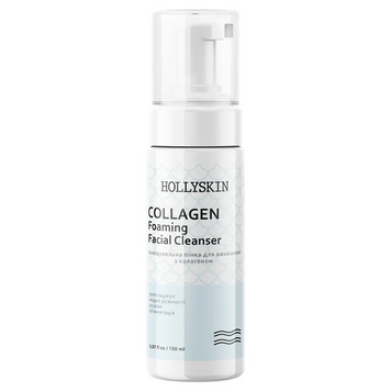 Очищувальна пінка для вмивання HOLLYSKIN Collagen Foaming Facial Cleanser Очищувальна пінка для вмивання HOLLYSKIN Collagen Foaming Facial Cleanser фото