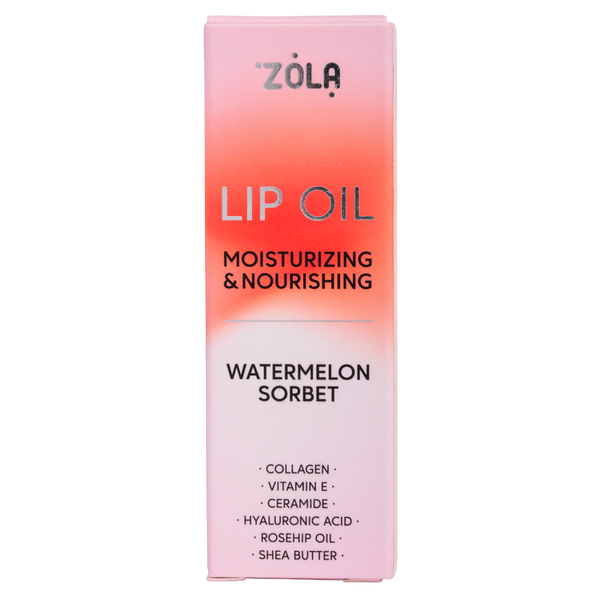 ZOLA Олія для губ Watermelon Sorbet ZOLA Олія для губ Watermelon Sorbet фото