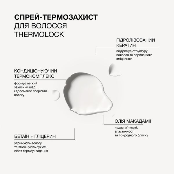 Спрей-термозахист для захисту та збереження вологи у волоссі Thermolock Triology. Спрей-термозахист для захисту та збереження вологи у волоссі Thermolock Triology. фото
