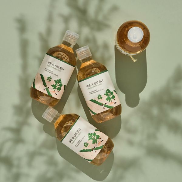 Заспокійливий тонер з морським полином ROUND LAB Mugwort Calming Toner 300 ml Заспокійливий тонер з морським полином ROUND LAB Mugwort Calming Toner 300 ml фото