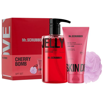 Подарунковий набір Cherry Bomb Mr.SCRUBBER Подарунковий набір Cherry Bomb Mr.SCRUBBER фото