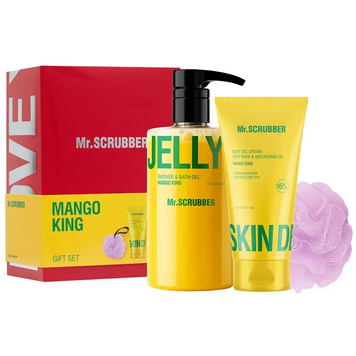 Подарунковий набір Mango King Mr.SCRUBBER Подарунковий набір Mango King Mr.SCRUBBER фото