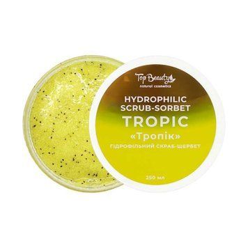 Гідрофільний скраб-сорбет для тіла з ароматом тропічних фруктів Top Beauty Hydrophilic Scrub-sorbet Tropic Гідрофільний скраб-сорбет для тіла з ароматом тропічних фруктів Top Beauty Hydrophilic Scrub-sorbet Tropic фото