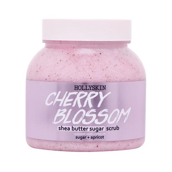 Цукровий скраб з олією ши і перлітом HOLLYSKIN Cherry Blossom 350g Цукровий скраб з олією ши і перлітом HOLLYSKIN Cherry Blossom 350g фото
